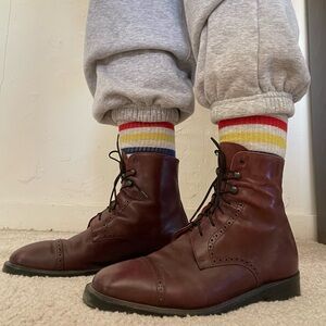 Church's Brown Leather Ankle Boots